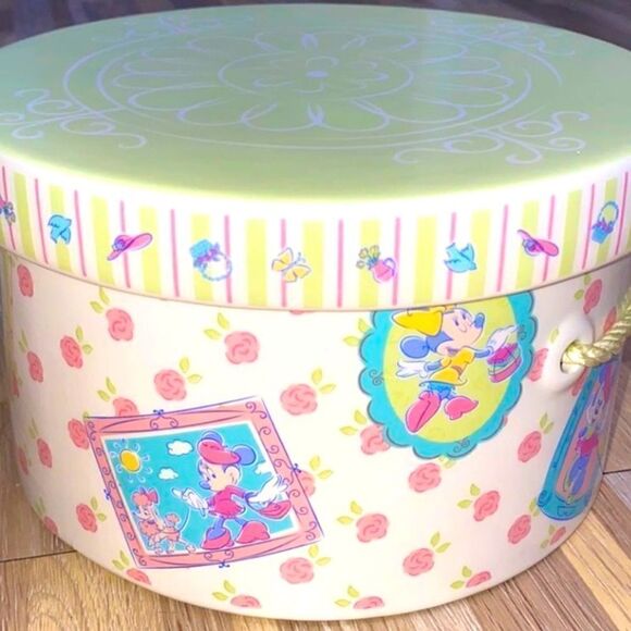 Minnie Mouse DISNEY PORCELAIN ROUND BOWL TRINKET BOX WITH LID BOWL gift box - Picture 3 of 12
